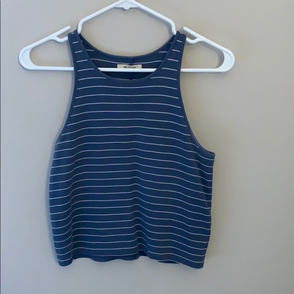 Madewell High Neck Tank